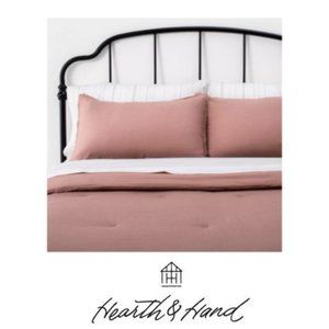 Hearth & Hand Linen Duvet & Sham Set Full/Queen